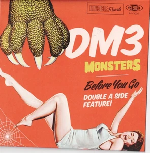 DM3 Monsters 7" VINYL w/PS AUSSIE POWERPOP Someloves The Stems - Picture 1 of 2