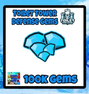 Toilettenturm Defence Gems - 100k - schnelle Lieferung - Bild 1 von 1