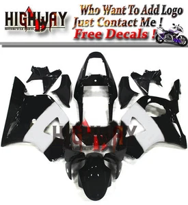 b Plastic ABS Fairing Kits For HOUDA CBR900RR 954 2002 2003 Balck White Fairings - Bild 1 von 6