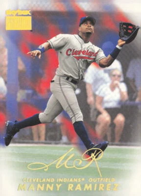 1999 Skybox Premium Manny Ramirez #18 - Image 1 of 2