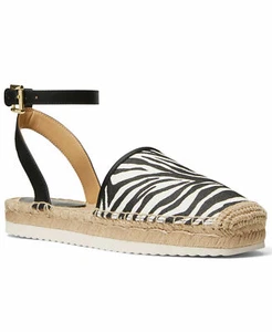 Alpargatas planas para mujer Michael Kors Lenny cebra (V021C) varias tallas - Imagen 1 de 3