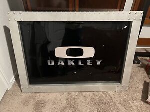 original Oakley Factory Store poster frame 