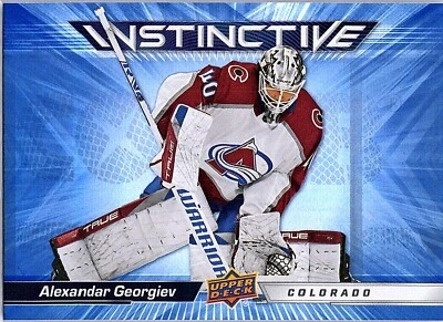 2023-24 Upper Deck Series 2 - Instinctive Alexandar Georgiev #IN-9 - Image 1 of 2