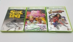 XBOX Microsoft 360 *3* Burger King Games PocketBike Racer Sneak King Big Bumpin