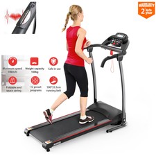 Digital Monitor LCD Tapis de Course Pliable Electrique Fitness Smart 750W 10km/h