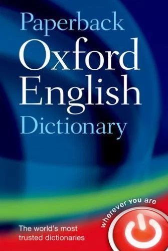 Paperback Oxford English Dictionary by Oxford Oxford Languages (2013, Trade Paperback)
