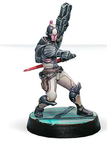 INFINITY Assembled Myrmidon Chain Rifle Myrmidons Aleph Corvus vCB spTeam - Picture 1 of 1