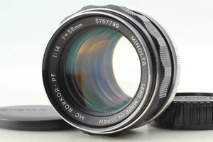 [Exc+4] MINOLTA MC ROKKOR-PF 58mm F1.4 Standard Lens From Japan 5E32 - Picture 1 of 11