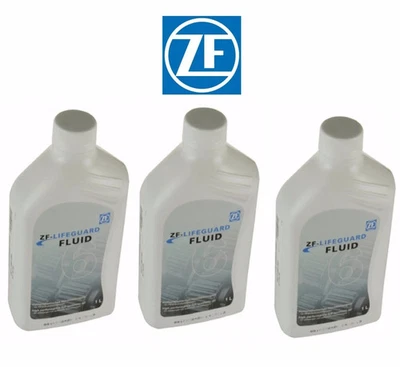 3 Liters Auto Trans Fluid ATF ZF Lifeguard 6 For BMW Jaguar Land Rover Hyundai Foto 1 de 2