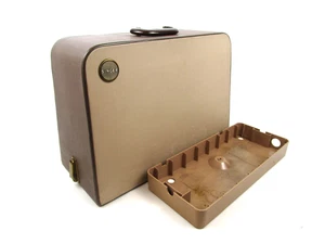 Vintage Singer 401A 403A 501A Slant Sewing Machine Hard Case Top w/ Base - Picture 1 of 22