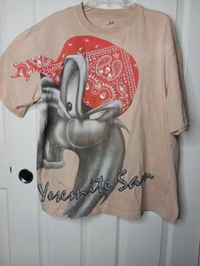 Lot 29 Taz Tasmanian Devil Looney Tunes Mens XL T-shirt Graphic Streetwear Gothi - Picture 1 of 9