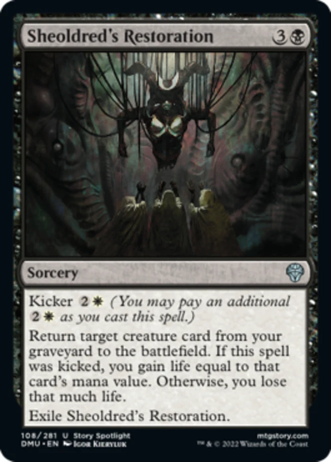 x1 Sheoldred's Restoration - Dominaria United - NM - MTG - Image 1 of 1