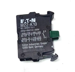 Lot 6, Eaton Moeller M22-K10 M22K10 NO, Contact - Picture 1 of 1
