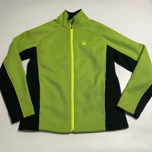 Chaqueta Spyder Para Hombres M Constant Cremallera Completa Medio Wt Stryke Ajuste A Medida Stryke Verde - Imagen 1 de 12