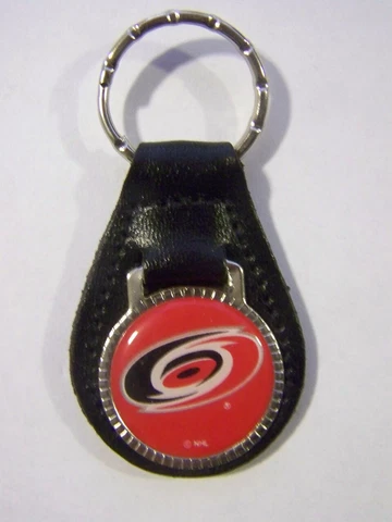 CAROLINA HURRICANES LEATHER KEY CHAIN Cover