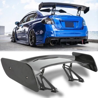 46” Glossy Black Rear Trunk Spoiler Racing Wing GT-Style For Subaru Impreza WRX - image 1 of 4