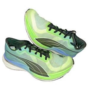 Puma Deviate Nitro Elite 2 Wmns Sz 8.5 Fizzy Lime Royal Sapphire 377787-01 Shoes - Picture 1 of 23