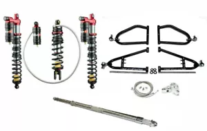 Lonestar +2 A-Arms Axle Elka 3 Legacy Front Rear Shocks Suspension Raptor 700 - Picture 1 of 5