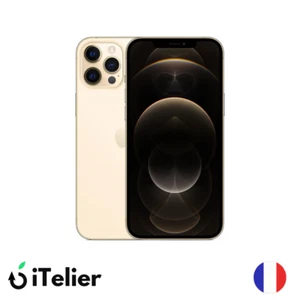 Apple iPhone 12 Pro Max - 128 Gb - Or - Bon état - Sans Face iD - Afbeelding 1 van 4