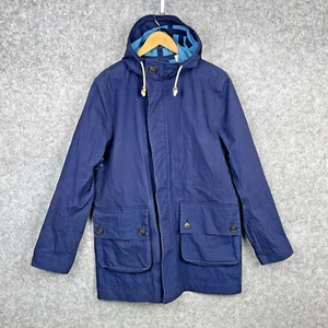 Jack Spade New York Mens Rain Coat Jacket Size L Hood Water Resistant Gorpcore - Picture 1 of 8
