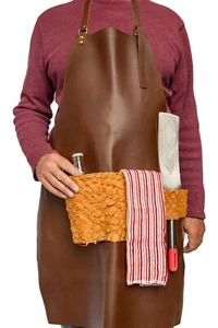 Grembiule da griglia in pelle di pesce Arapaima - Foto 1 di 5