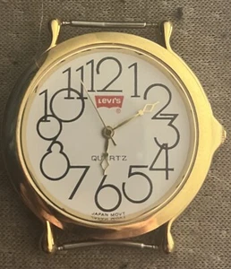 Reloj Pulsera LEVIS Cuarzo Vintage - Movimiento Japón. Sin bandas. Probado y funciona - Imagen 1 de 2