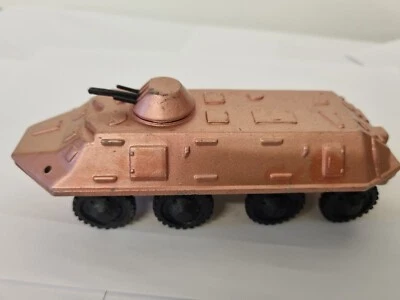 BTR 60 METAL USSR SOVIET TANK MODEL 1:43 MILITARY ARMY ARMOR VEHICLE RARE PINK - Image 1 of 4