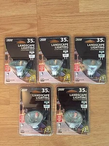 Feit Electric Lot Of 5 35W Replacement Light Bulbs Landscape Lighting GU5.3 - Picture 1 of 3