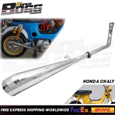 Juego de silenciador de escape para HONDA Chaly CF50 CF70 ST50 ST70 ***Estilo Sprint*** Foto 1 de 4