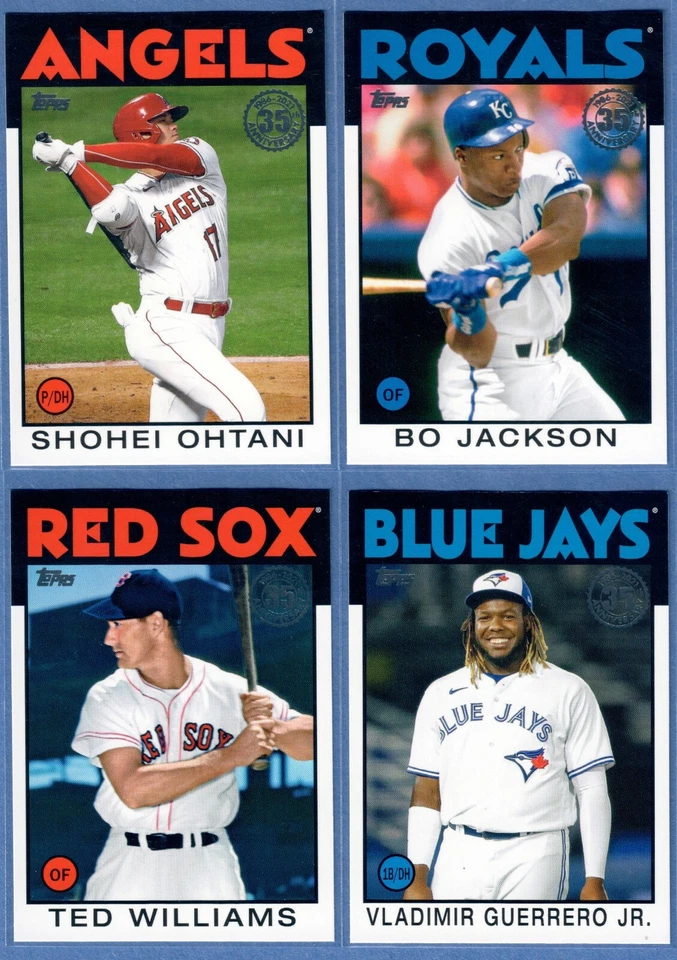 2021 Topps Update 1986 Topps 35th Anniversary ~ You Pick ~ Complete Your Set - Image 1 of 1