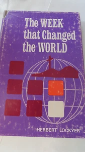 THE WEEK THAT CHANGED THE WORLD by Herbert Lockyer HB DJ 1968 Holy Week Easter - Picture 1 of 8