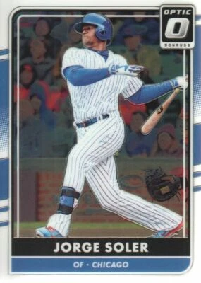 2016 Donruss Optic #98 Jorge Soler Chicago Cubs 🔥⚾🔥 - Image 1 of 3