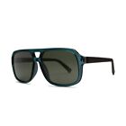 NEW Electric Dude Sunglasses Dawn Blue/Black with Grey Polarized Lens