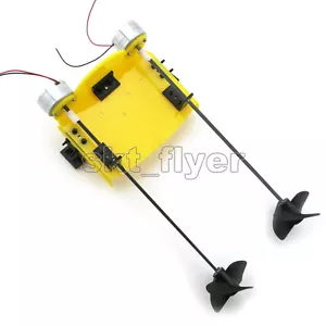 19cm Boat Toy Kit Propeller Motor Shaft DIY Model Hobby Learning Hand School RC - Picture 1 of 5