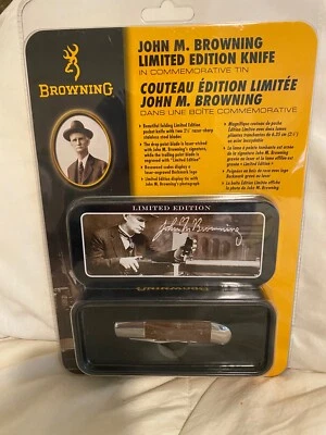 Cuchillo John M. Browning Edición Limitada - NUEVO, PAQUETE ORIGINAL, NUNCA ABIERTO Foto 1 de 4
