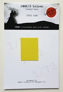 A6M2/ 3 Reisen Canopy Mask for 1/72 Hasegawa kits - DEAD Design 72036 - Picture 1 of 2