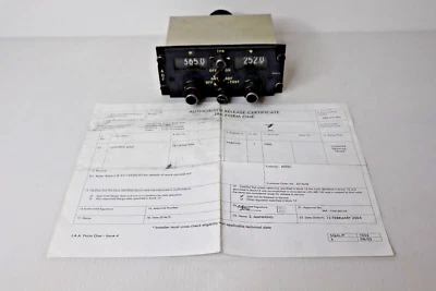 Collins 614L-12 ADF Control 787-6366-006 Inspeccionado JAA FORMA UNO Certificado Foto 1 de 4