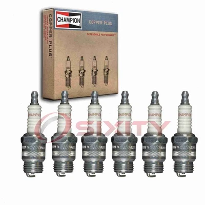 6 bujías Champion Copper Plus para Ford E-200 Econoline 1969-1974 ng Foto 1 de 4
