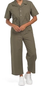 NWT Levi’s Short Sleeve Boiler Suit - Army Green size XL - Picture 1 of 14