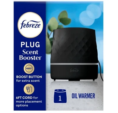 Ambientador Febreze Plug refuerzo de aroma aroma continuo, difusor de aceite - negro Foto 1 de 4