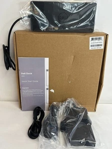 Station d'accueil modulaire USB-C pour ordinateur portable/ordinateur personnel Dell Dock WD19 noir 130 W - Photo 1/13