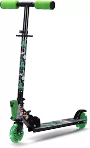Minecraft Patinete de 2 Ruedas con Ruedas Iluminadas - Plegable y Ajustable - Imagen 1 de 11