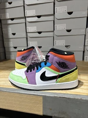 * Talla 11 - Air Jordan 1 SE Bombilla Media W Totalmente Nueva Sin Caja Foto 1 de 4