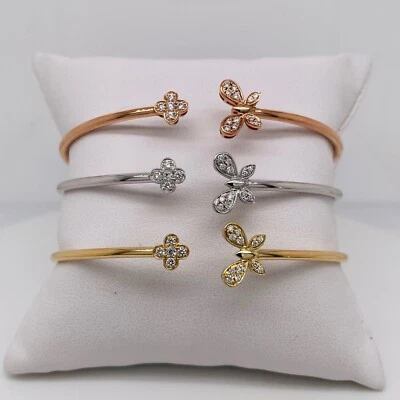 Brazalete mariposa diamantes Foto 1 de 2