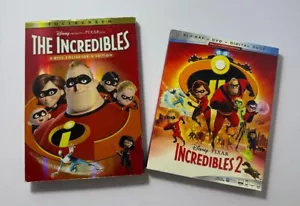 The Incredibles / Incredibles 2: 2-Movie Collection Disney no digital code 11-94 - Picture 1 of 3