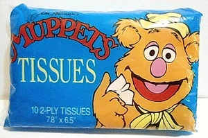 Paquete de Tejidos Jim Hensons Muppets De Colección Nunca Abierto Nuevo 1988 Fozzie Bear - Imagen 1 de 1