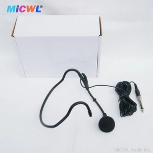3.5mm 6.5mm Cardioid Dynamic Headset HeadWear Headset Microphone with 5m Cable - Picture 1 of 9