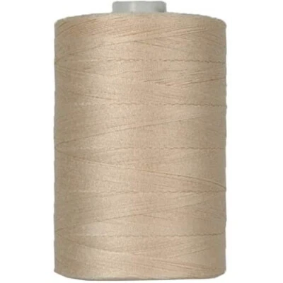 100% COTTON QUILTING SEWING THREAD 1000M BY THE SPOOL -  50 COLORS AVAILABLE - Image 1 of 4