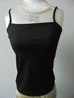 Asos Black Top Strappy Top Size S Size 8-10 Bnwt New