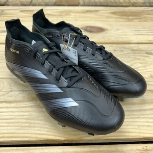 Adidas Predator League FG soccer cleats IF6347 Black Unisex Size Men’s 8 1/2 - Picture 1 of 8